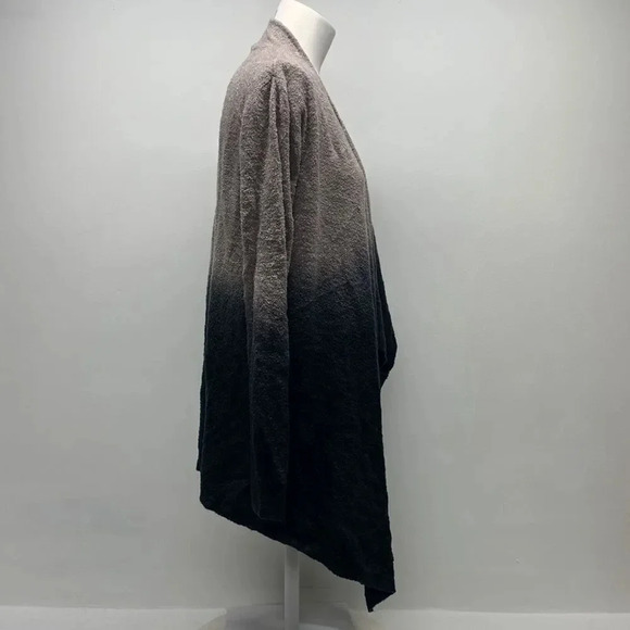 Barefoot Dreams Calypso Wrap Sweater Cardigan Knit Open Front Ombre #436 S / M - Picture 3 of 9